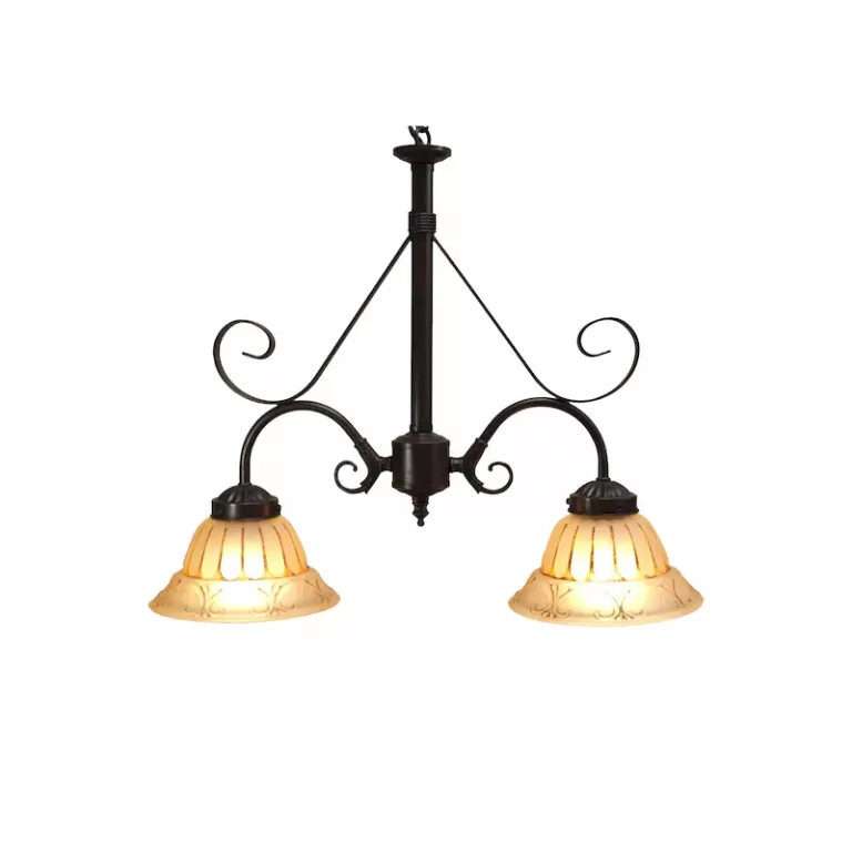 Tulipán Rustico 2 Luz