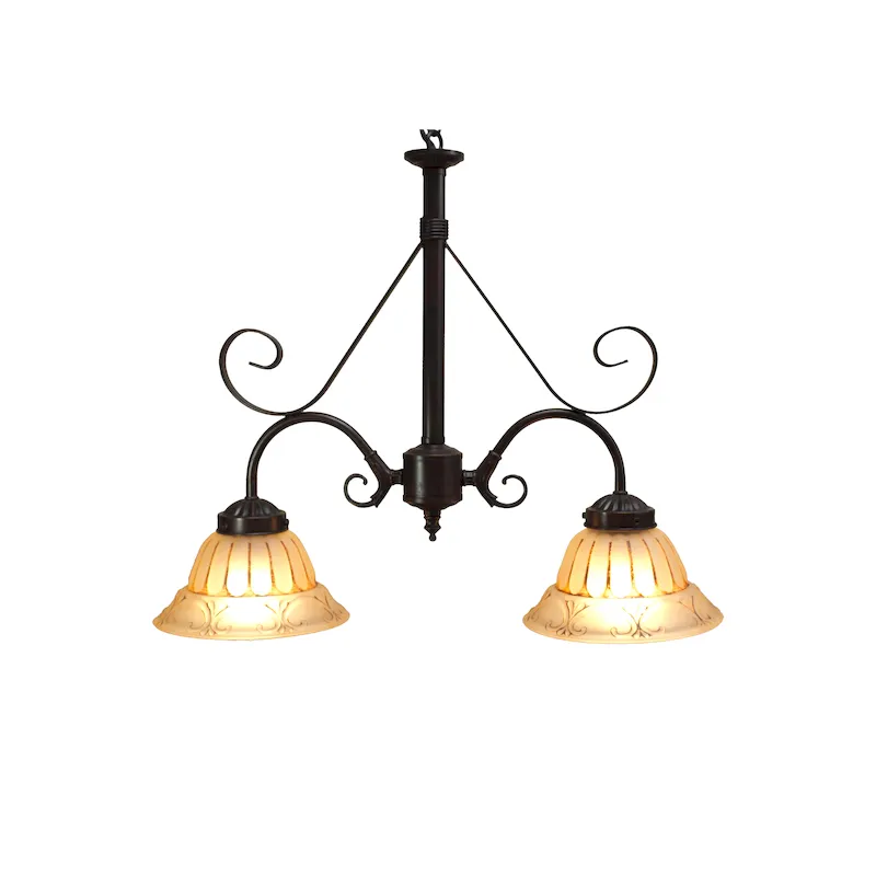 Tulipán Rustico 2 Luz